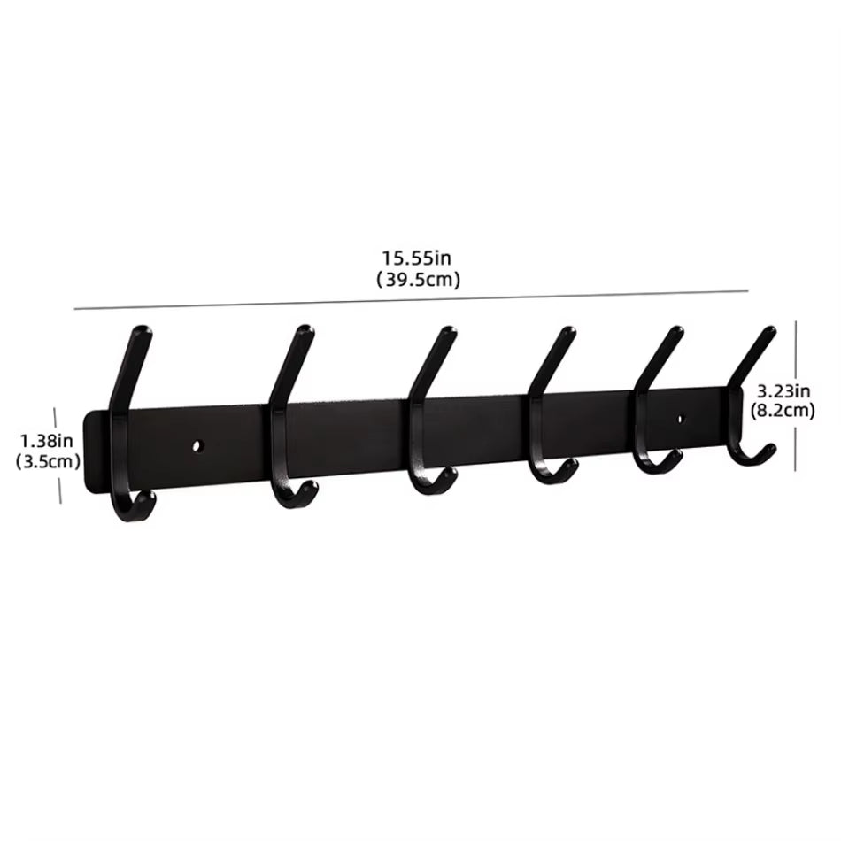 LuxeHook™ Rose Gold Wall Hooks – Sleek Storage, Effortless Style